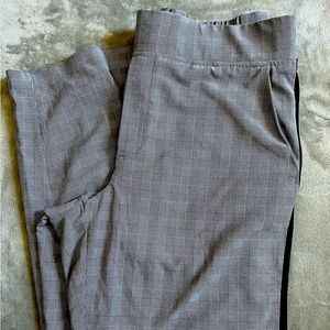 Athleta Brooklyn Plaid Ankle Pant